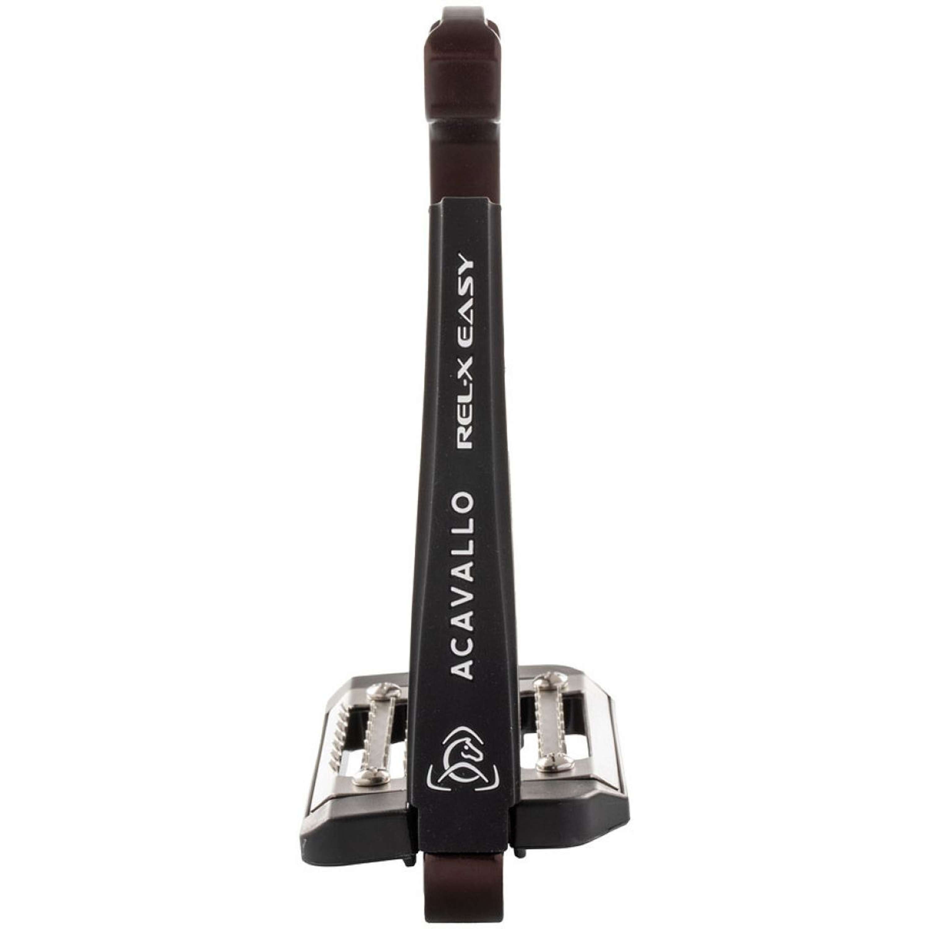 Acavallo Stijgbeugels REL-X Easy Bruin/Zwart
