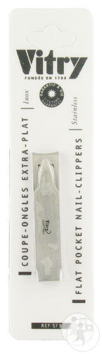 Vitry Classic Manucure Coupe-Ongles Extra-Plat 1 Pièce (1057B)