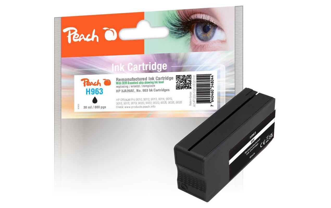 Toner HP No. 963 BK, 3JA26AE BlackDruckerpatrone, Black