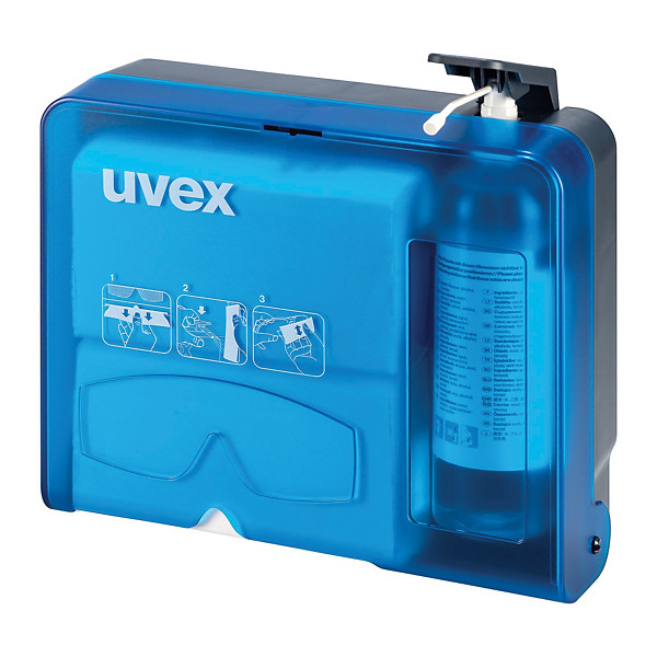 Station de nettoyage Uvex pour lunettes