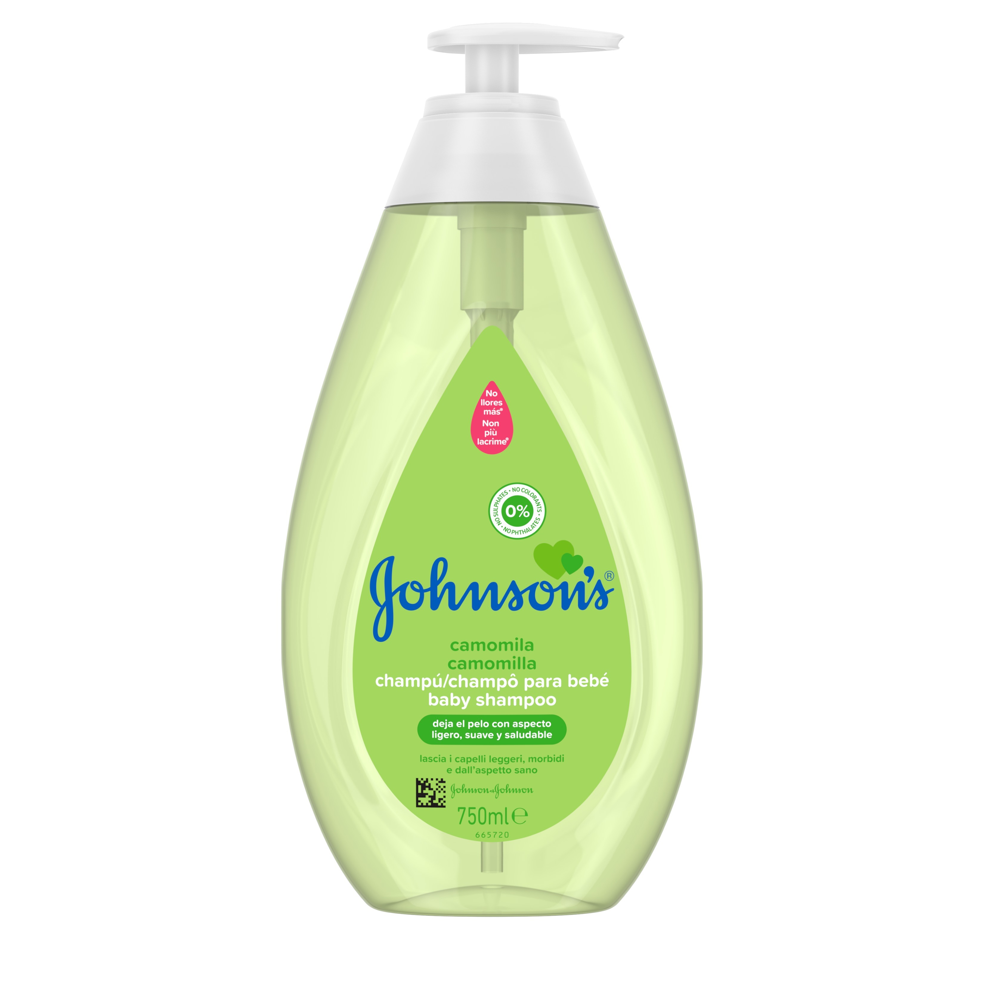 CHAMPÔ JOHNSON'S BABY CAMOMILA 750ML