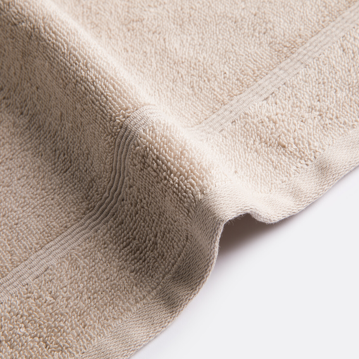 LA REDOUTE INTERIEURS<br>Conjunto de 4 toalhas de mão em tecido atoalhado 600 g/m², Zavara