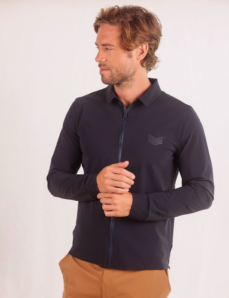 HBT HYPE | BILLY SUR-CHEMISE MARINE