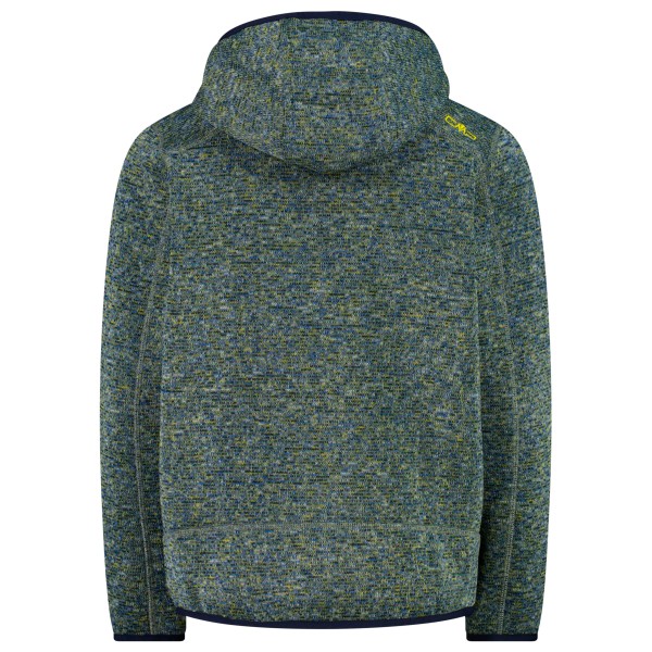 CMP - Boy's Jacket Fix Hood Jacquard Knitted - Veste polaire