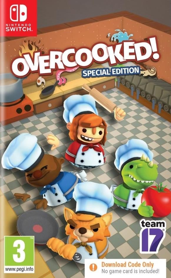 Overcooked! Special Edition (Code in a Box)- Nintendo Switch