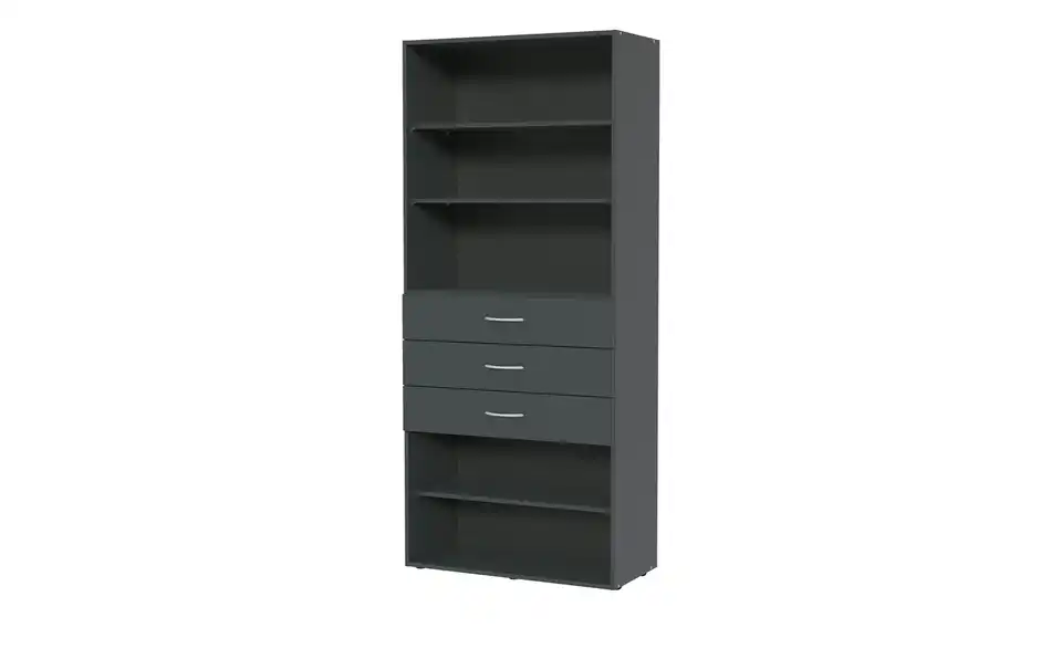 Regal Multischrank-System 80 cm 185 cm Graphit