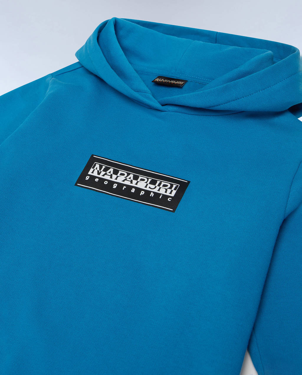 Napapijri hoodie met logo blauw