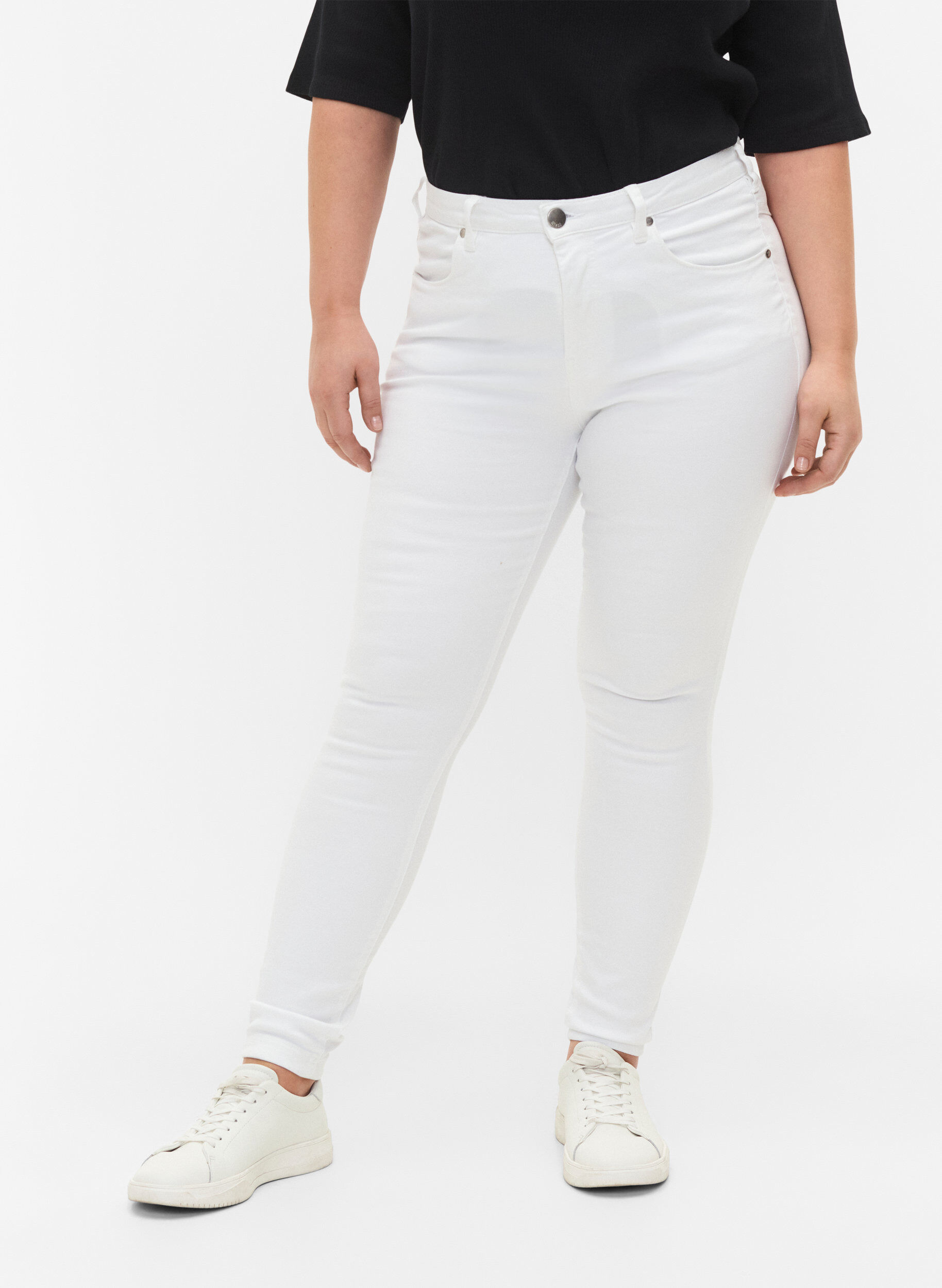 Super slim Amy jeans med høj talje