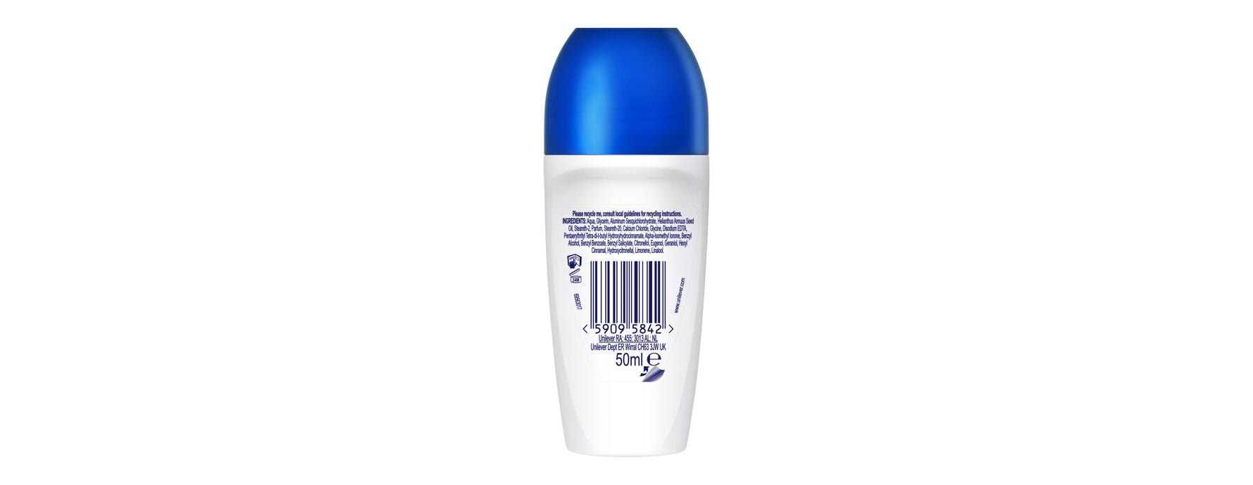 Dove Original Anti-Transpirant Deodorant Roller 50 ML