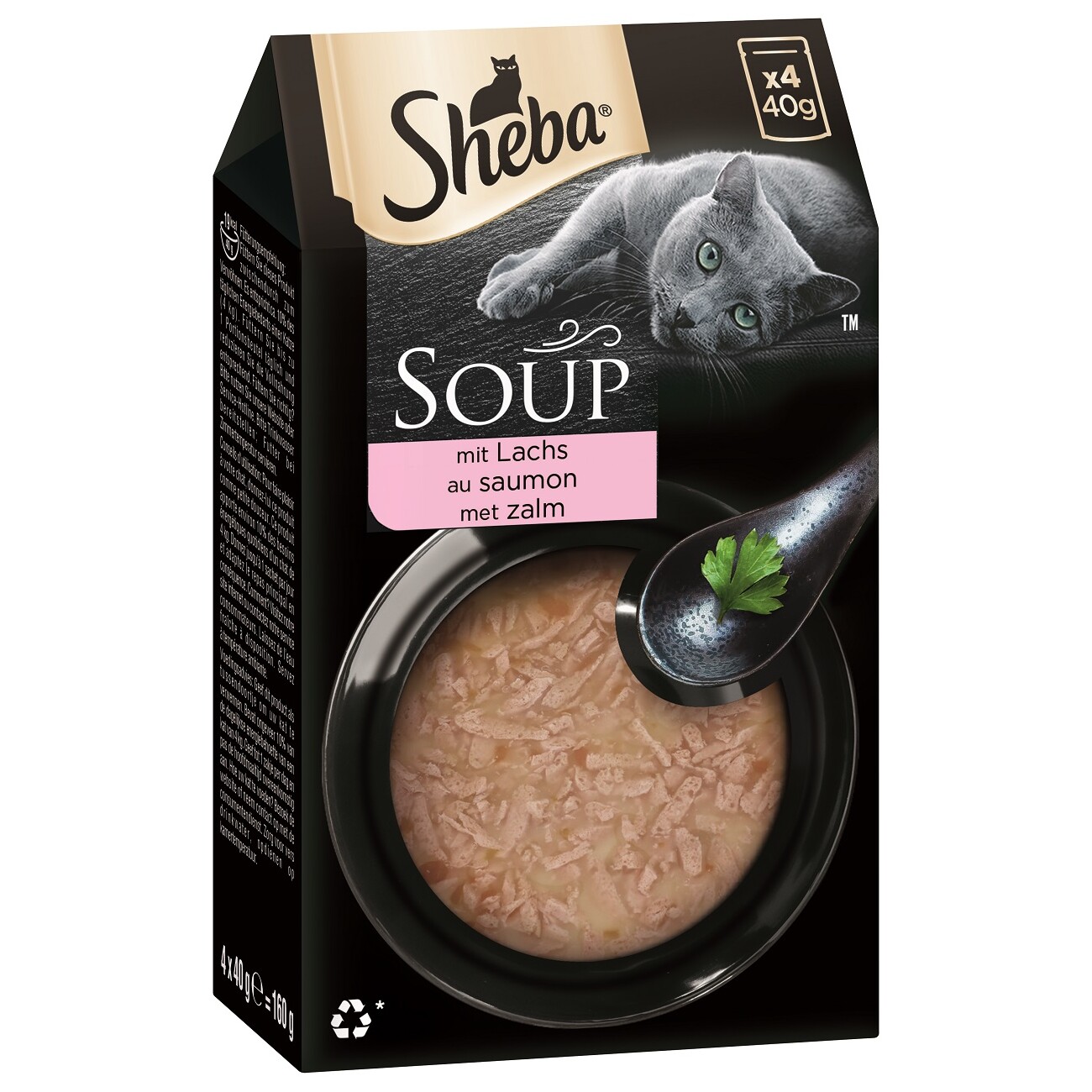 Sheba Soup 40x40g Lachs