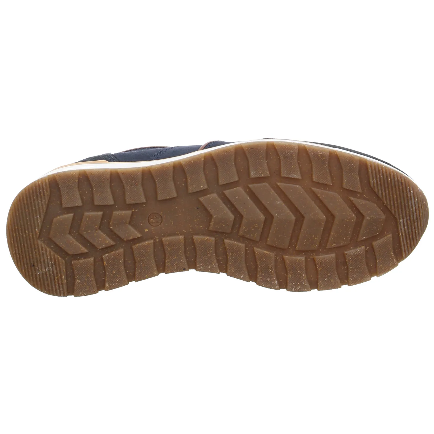 SAILER Halbschuhe Sneaker Blau Leder