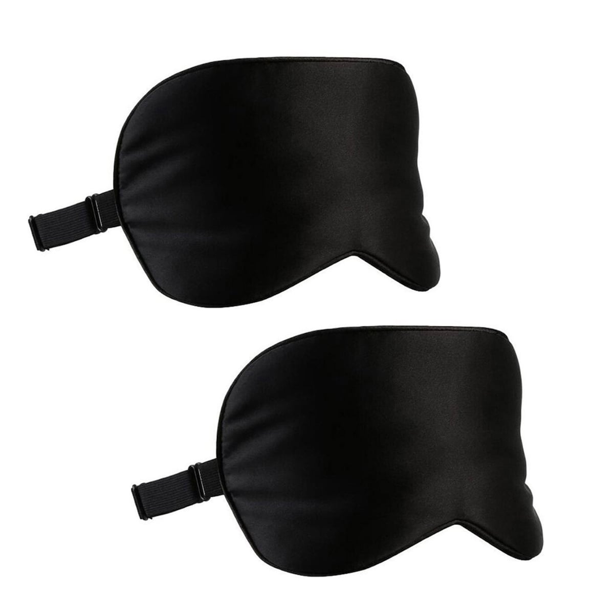 Sovemaske 100 % silke 2-pakning