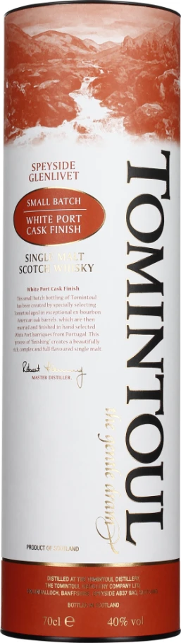 TOMINTOUL WHITE PORT CASK 70CL