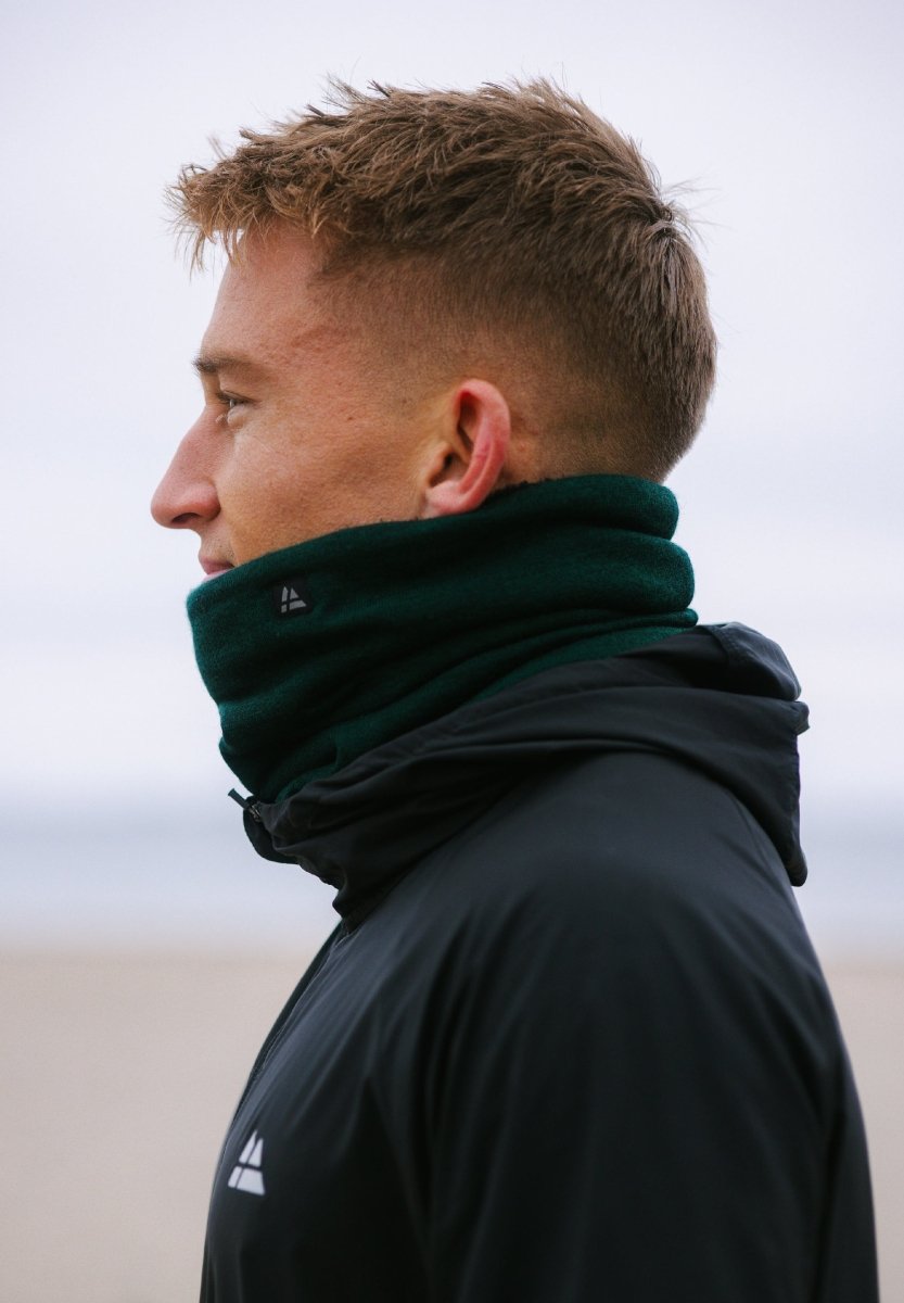 MERINOULD HALSEDISSE MED FLEECE