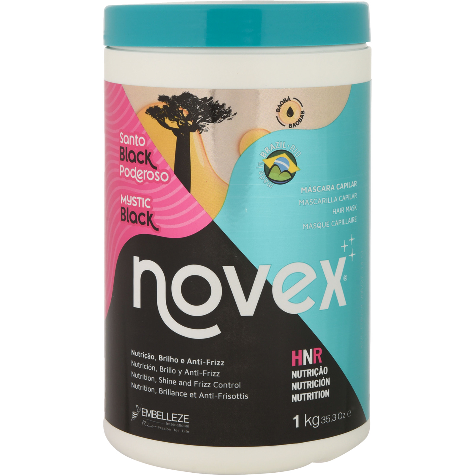 Novex Mask Conditioner Mystic Black 1 kg