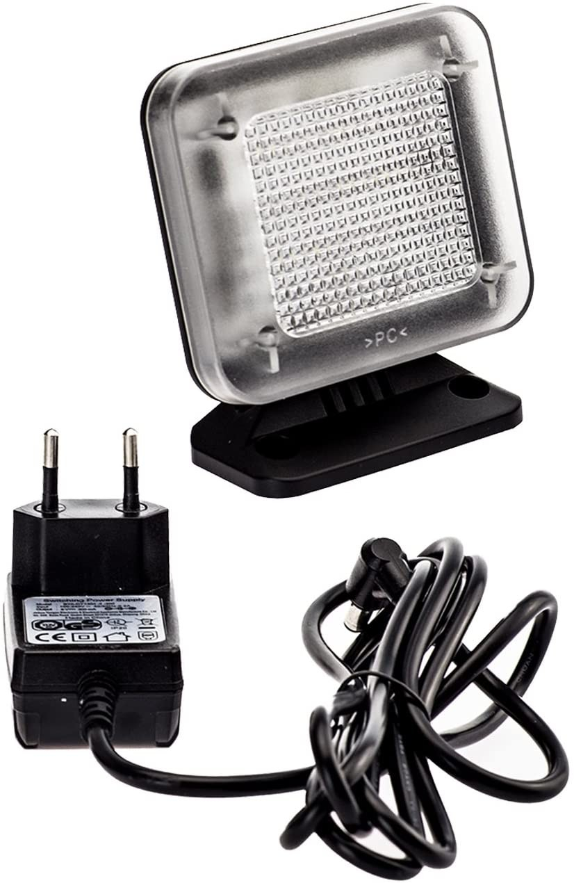 (3W) 12-LED's TV Simulator Fernseher Attrappe Einbruchschutz mit Timer Funktion