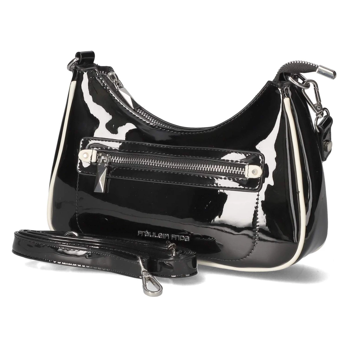 Fräulein FridaSchultertasche - black