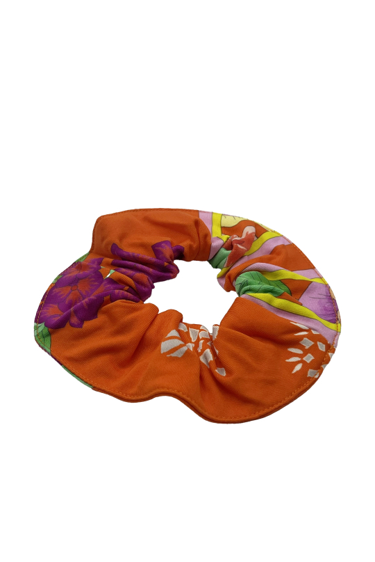 CHOUCHOU EN JERSEY DE SOIE IMPRIME FLEURS
