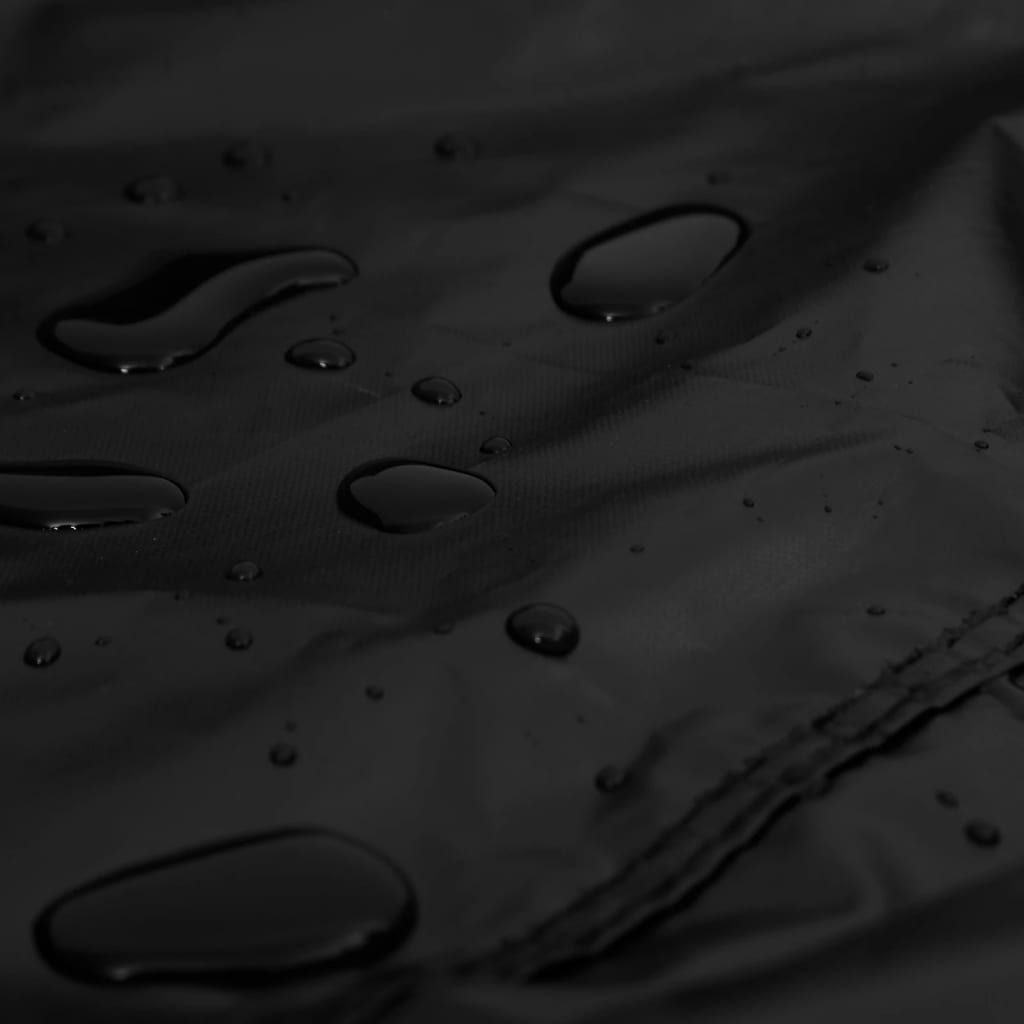Housse de salon de jardin noir 180x70x90 cm imperméable 420d