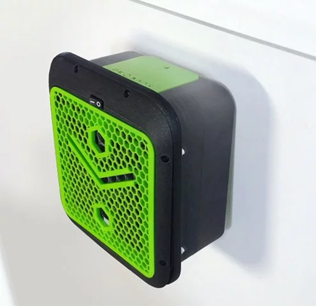 Alveo3D  AlveoONE    Wandmontierte, kompakte Filterbox für saubere Luft beim 3D Druck