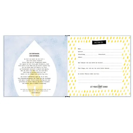 Die Spiegelburg Eintragalbum - Meine Konfirmation
