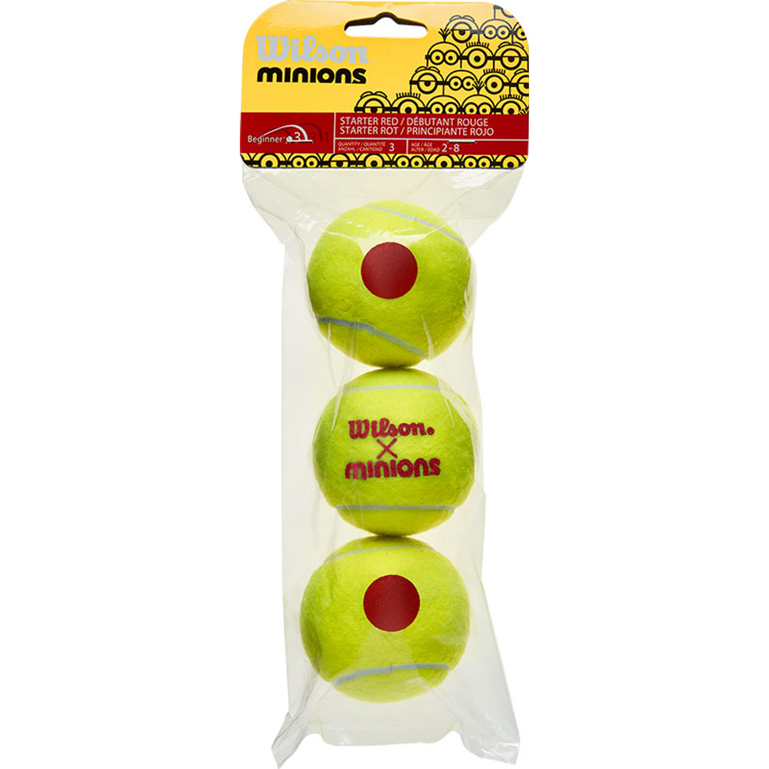 Wilson Minions Stage 3 Rood 3St.