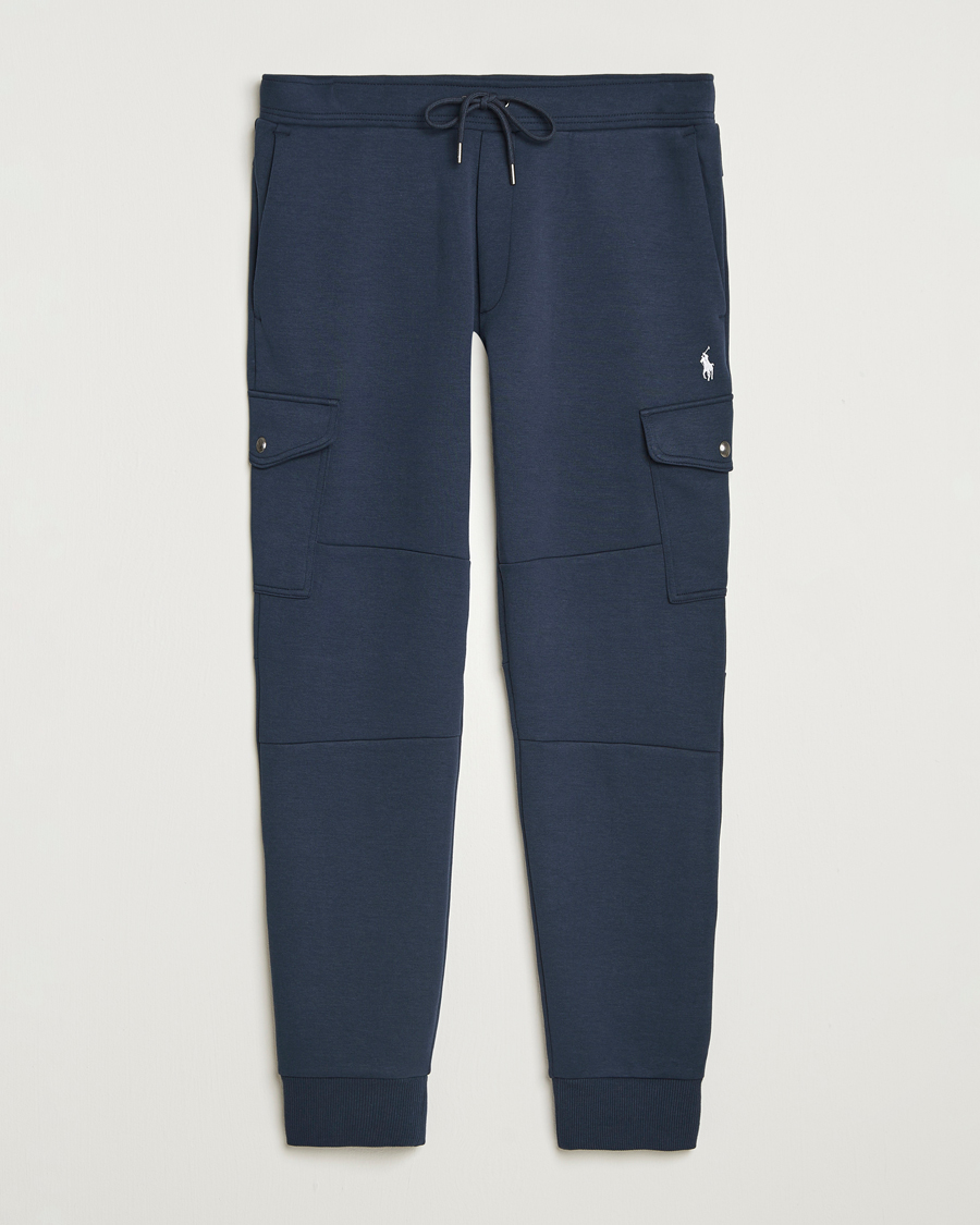 Polo Ralph Lauren Double Knitted Athletic Sweatpants Aviator Navy