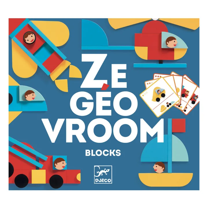 Djeco Jeu de construction Ze Geovroom
