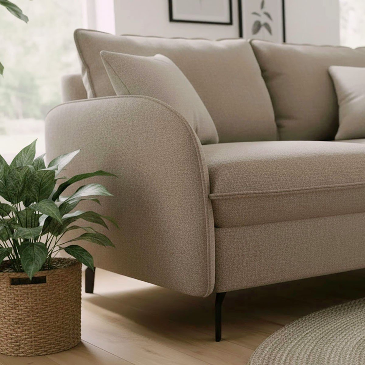Calicosy - Sofa BIANCA - H95 cm