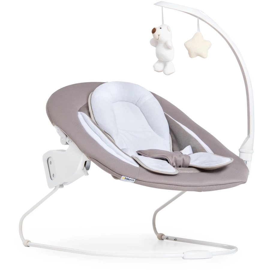 hauck Babyaufsatz Alpha Bouncer 2in1 Deluxe Sand