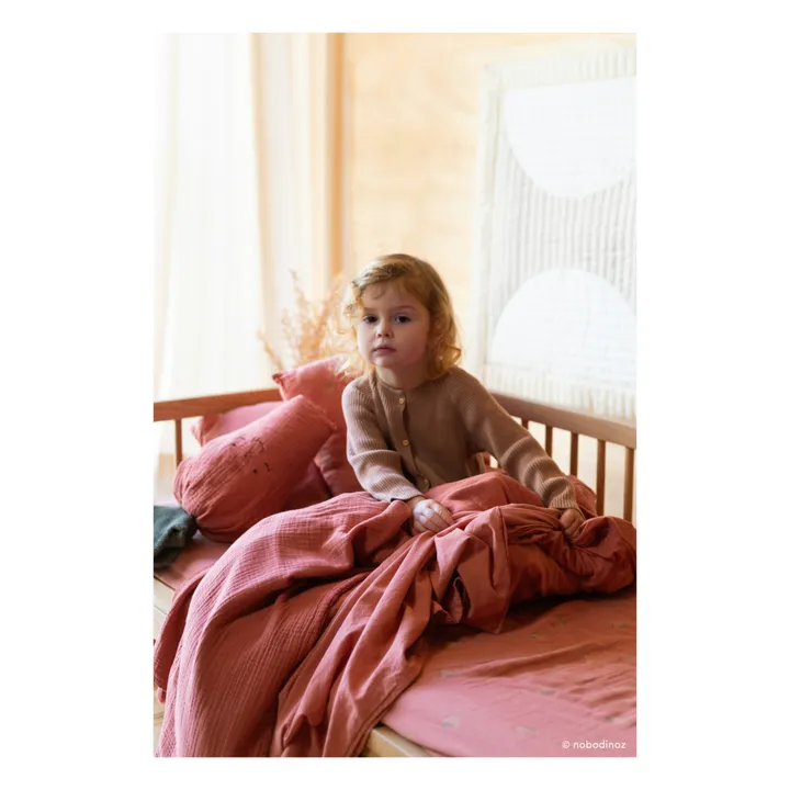 Nobodinoz Plaid Wabi-Sabi | Bois de rose