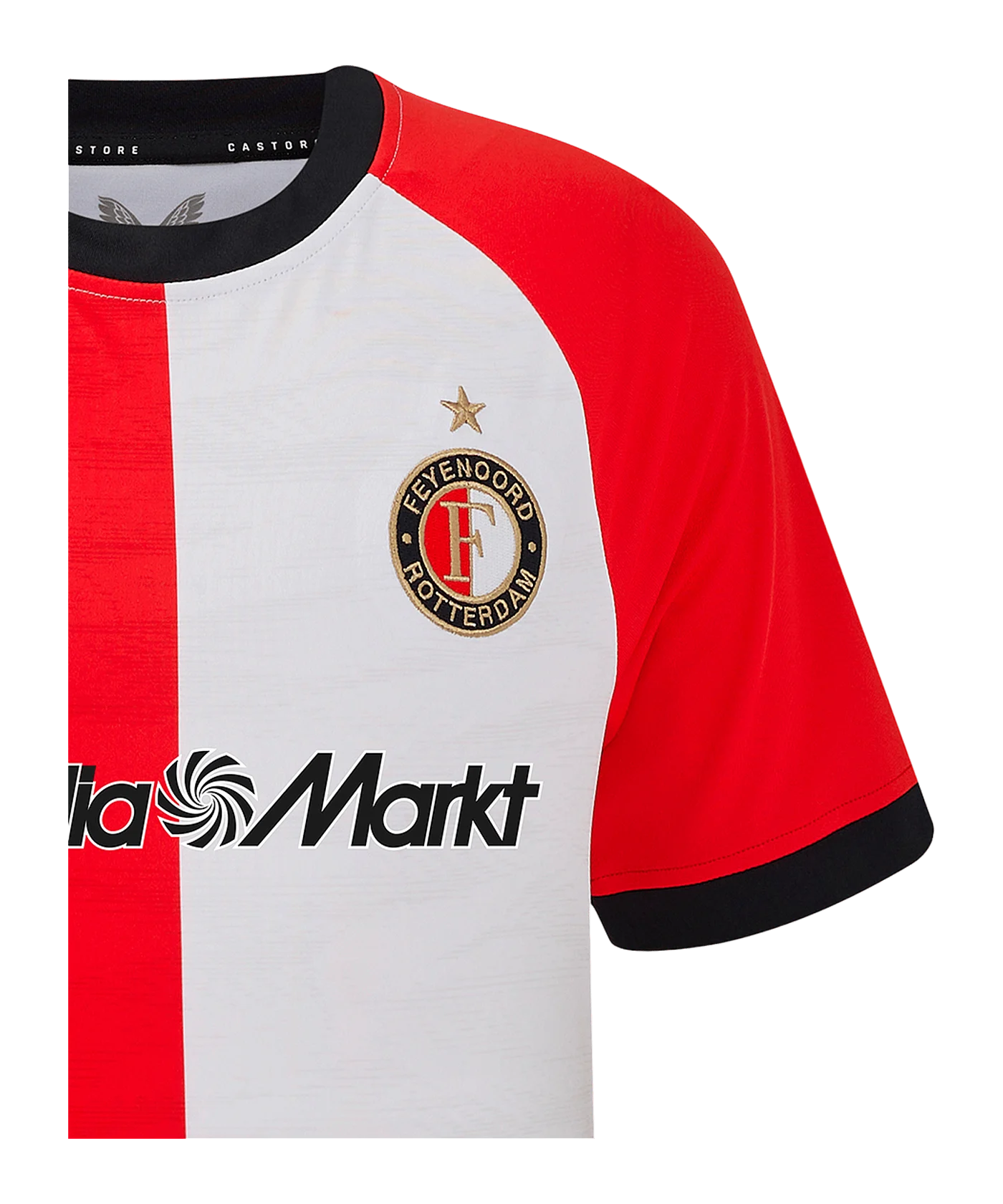 Castore Feyenoord Rotterdam Trikot Home 2024/2025 Kids Rot F071
