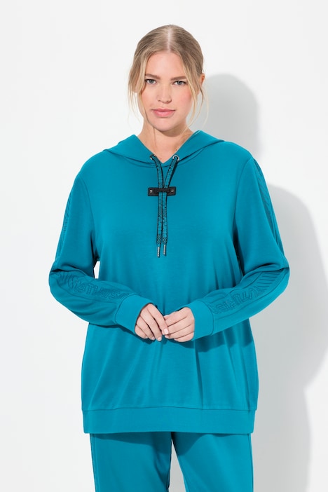Sweatshirt, Schriftdruck, Kapuze, Langarm, Hoodie