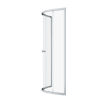 Sealskin douchecabine kwartrond met schuifdeuren Hooked chroom 90 x 90 x 200 cm