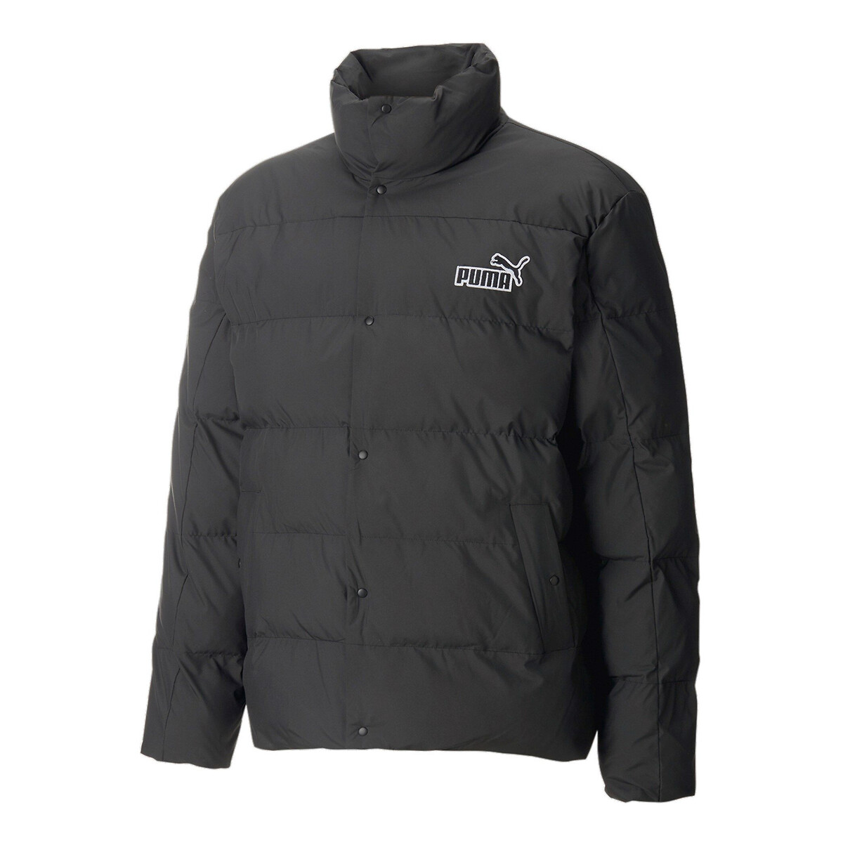 Jaqueta de plumas sem capuz PUMA, com logotipo