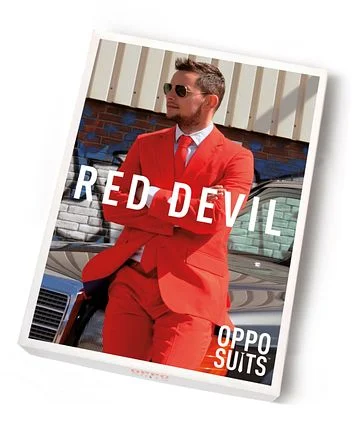OppoSuits Red Devil Kostuum | Rood pak OSUI-0014 Red Devil