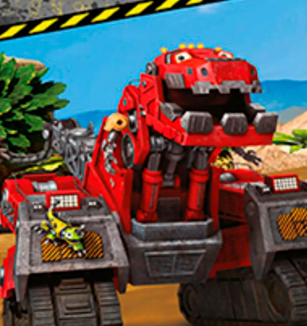 Bettwäsche Dinotrux 135 x 200 cm