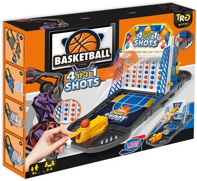 TRG Games Basketball Shoot 4 In 1 Brettspill