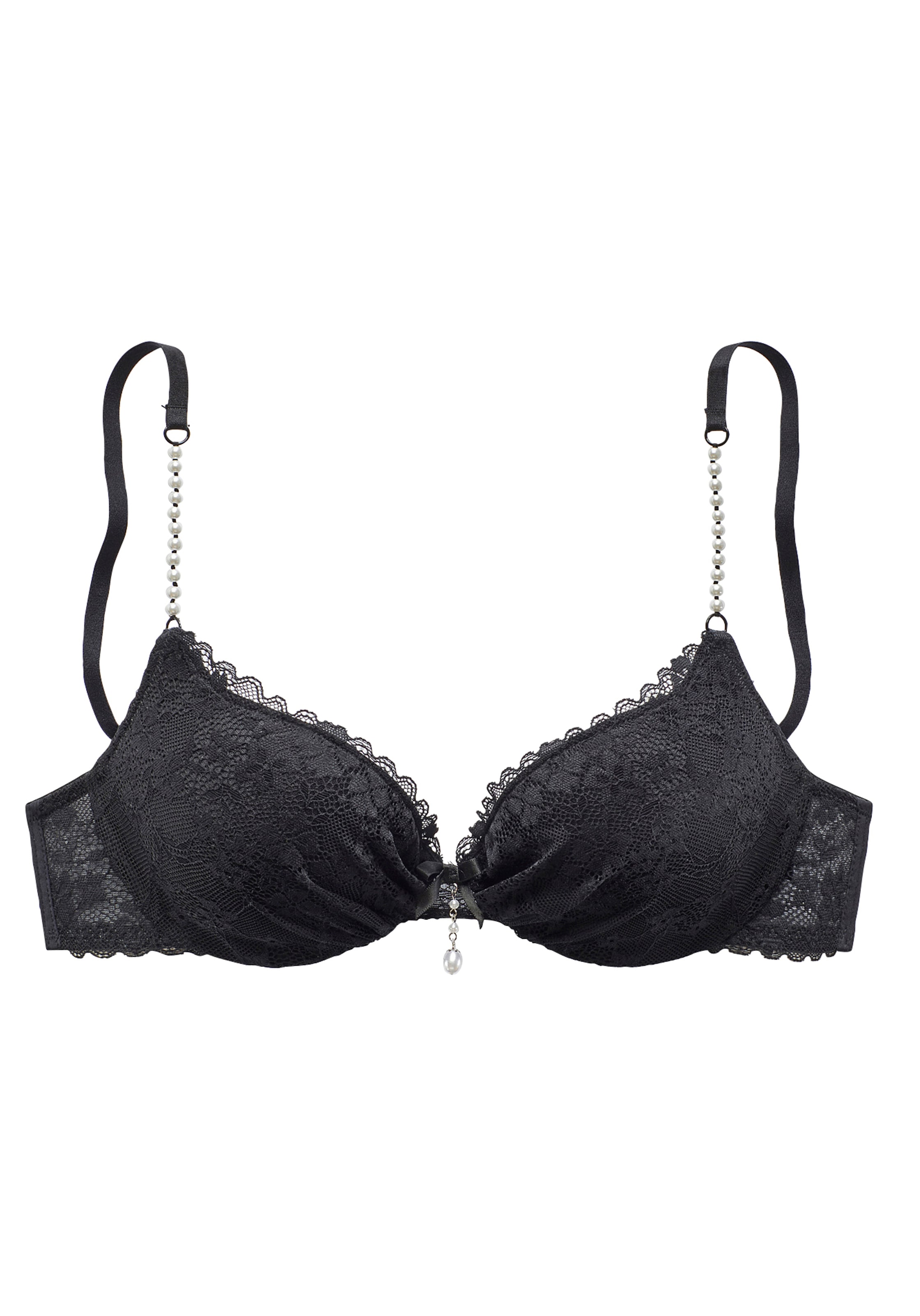 LASCANA Push-up-BH , mit einzigartigen Kunstperlen-Details, sexy Dessous