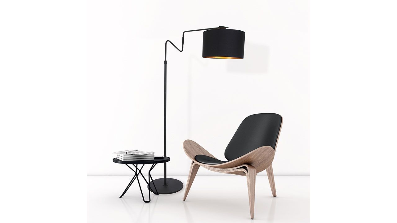 Vloerlamp 2132ZW Linstrøm B33 x D85 cm