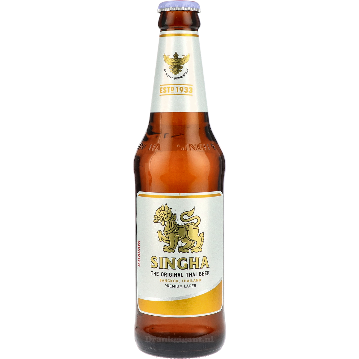Singha Lager Beer 33 cl