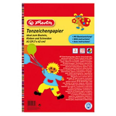 Herlitz Tonzeichenpapier A3 10 Blatt
