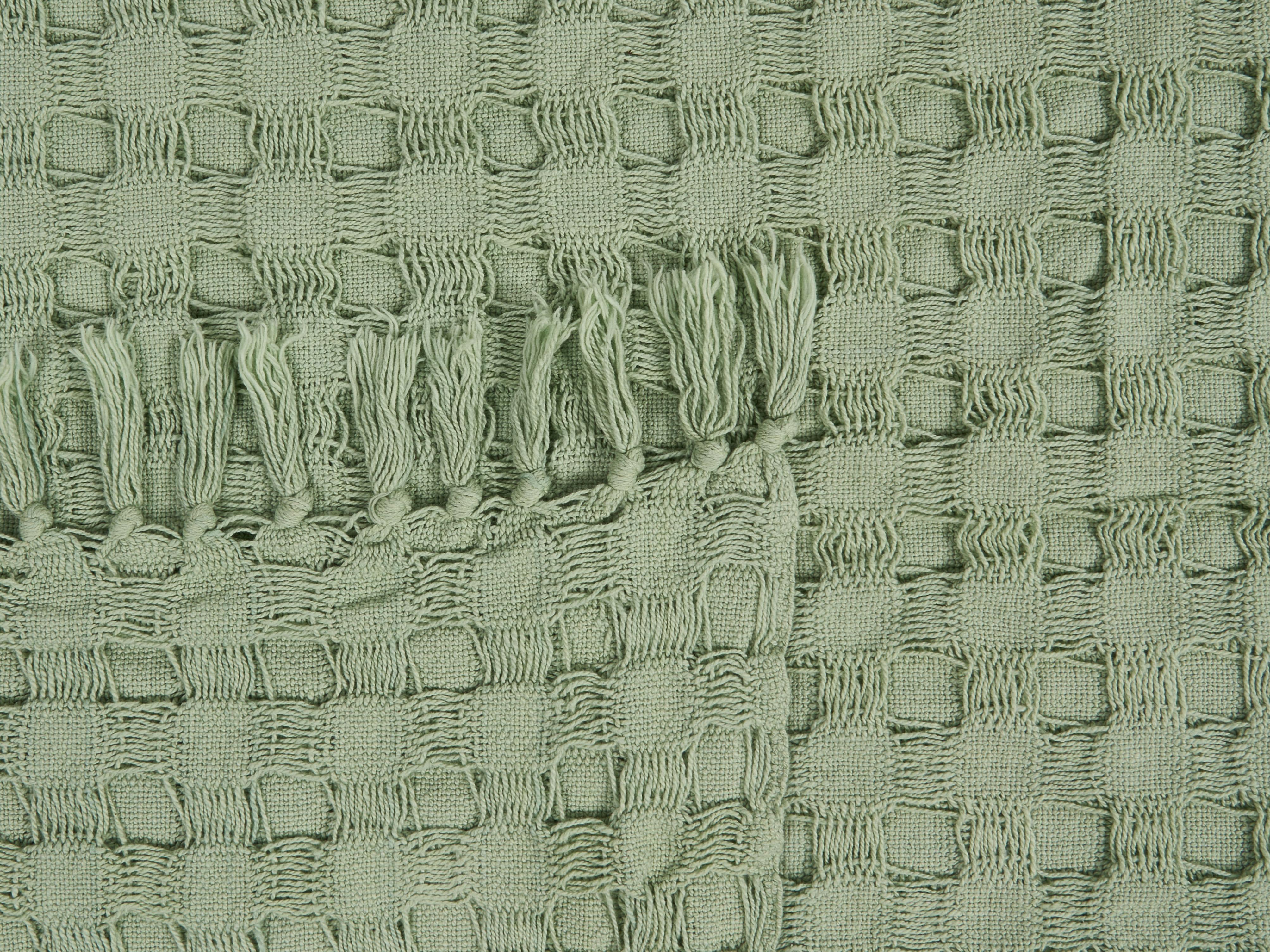 Sprei BERE Katoen 220 x 240 cm Groen