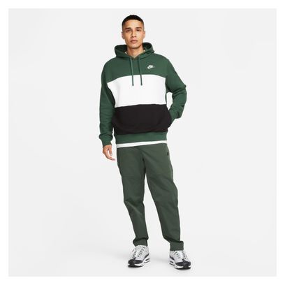 Sweat à Capuche Nike Club  Color Block Vert