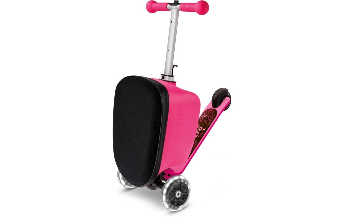 Kickboard Micro Luggage Junior Patch & Play Pink<br>Scooter für Kinder