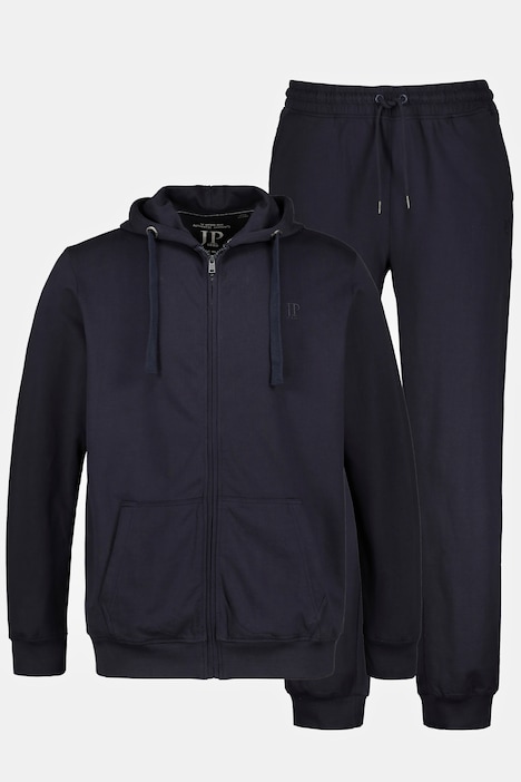 JP 1880 Jogginganzug, Homewear, 2-teilig, Hoodiejacke und Hose, bis 8XL