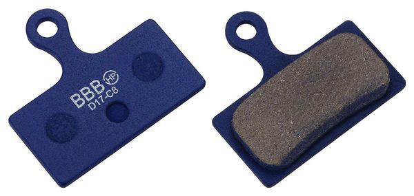 Paire de Plaquettes BBB DiscStop pour Shimano : XTR M9000 /XTR BR-M987 /XT M8000 /XT M785 /XT BR-RS785 /SLX M675 / Deore M615 /BR-CX77 /AlfineBR-S700 /BR-R517 / FSA K-Force
