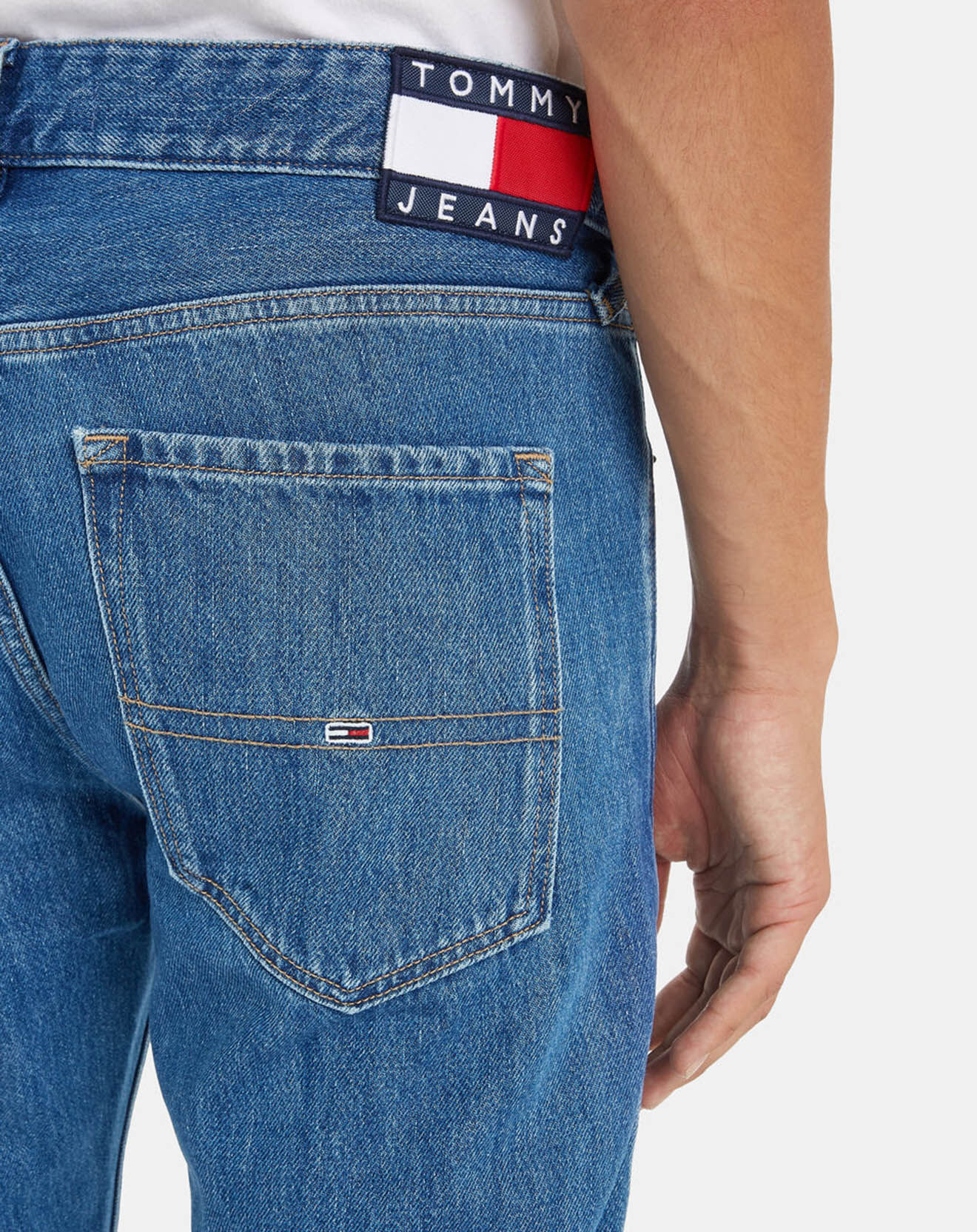 Tommy Jeans Jean ajusté Scanton bleu