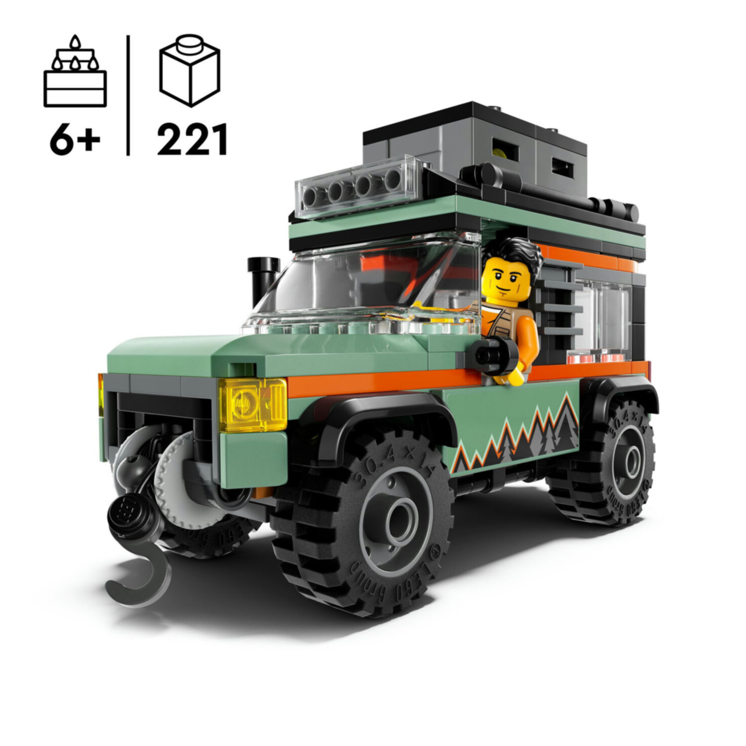 LEGO® City 60447 Offroad Geländewagen ab 6 Jahren