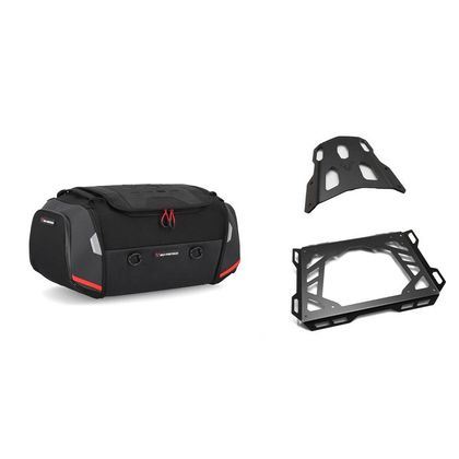 Sacoche de selle SW-MOTECH RACKPACK (42 litres) COMPLET AVEC SUPPORT - Noir